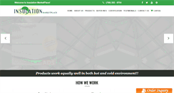 Desktop Screenshot of insulationmarketplaces.com